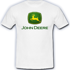 Футболка белая John Deere